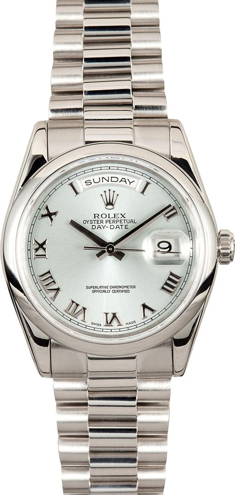 rolex platinum watch|rolex day date 36 platinum.